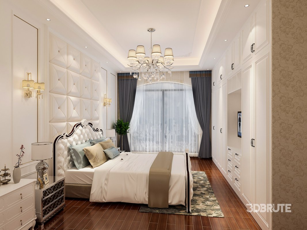 Modern bedroom Image 1