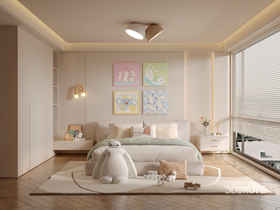 Modern bedroom Image 1
