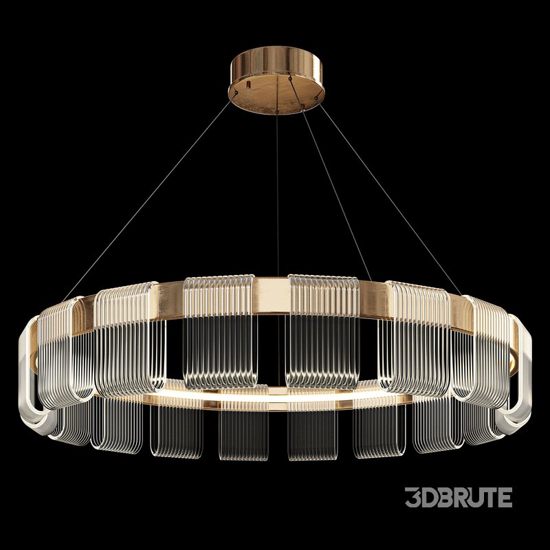 Bangle Rings Chandelier Image 3