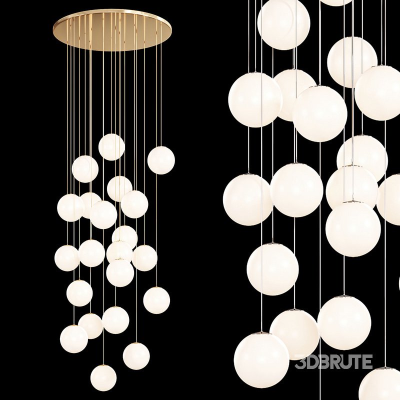 ANPERBAR Top 20L G9 52cm pendant lamp Image 3