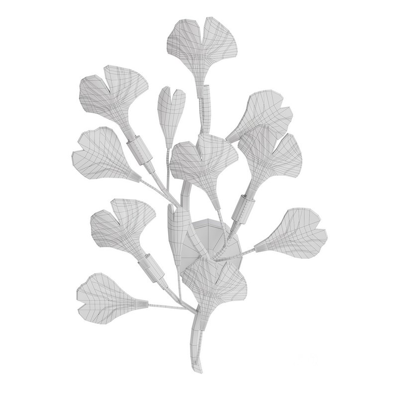 Ginkgo Leaf Wall Lamp Image 3