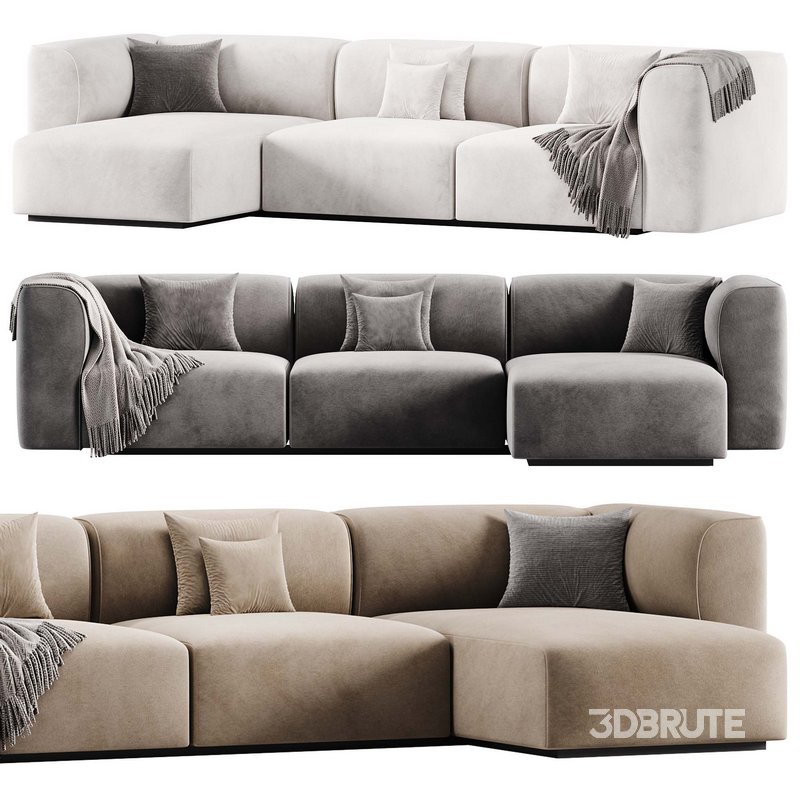 Mate Corner Sofa By mdf Italia Image 1