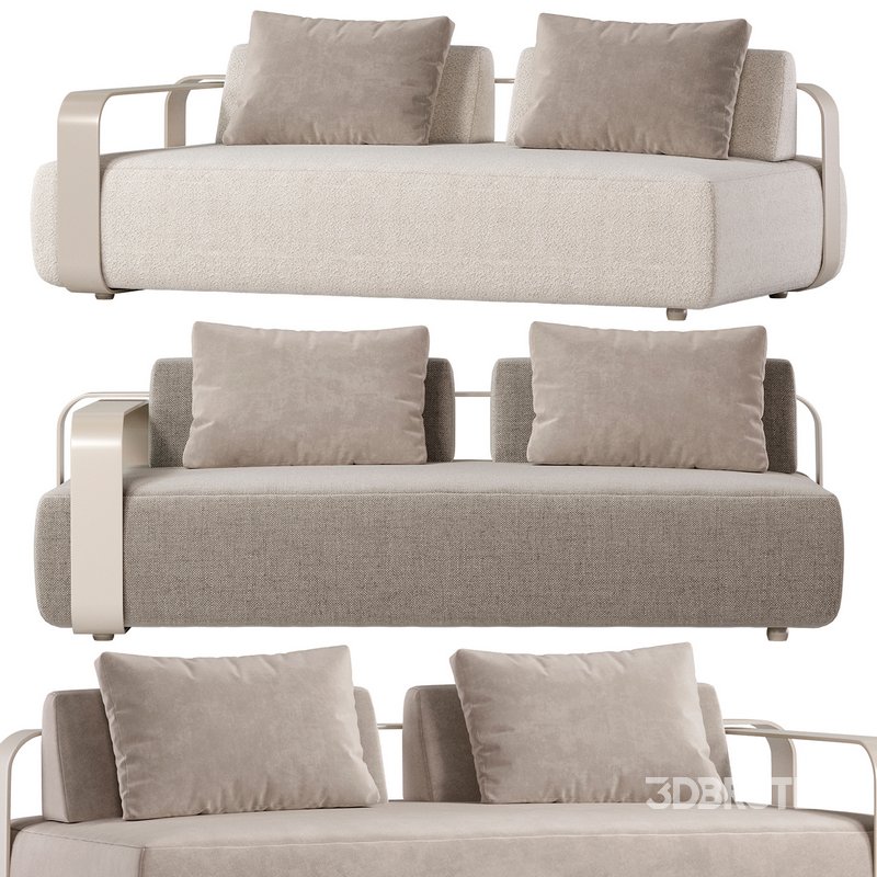 Nobi Outdoor Two Seater sofa Image 1