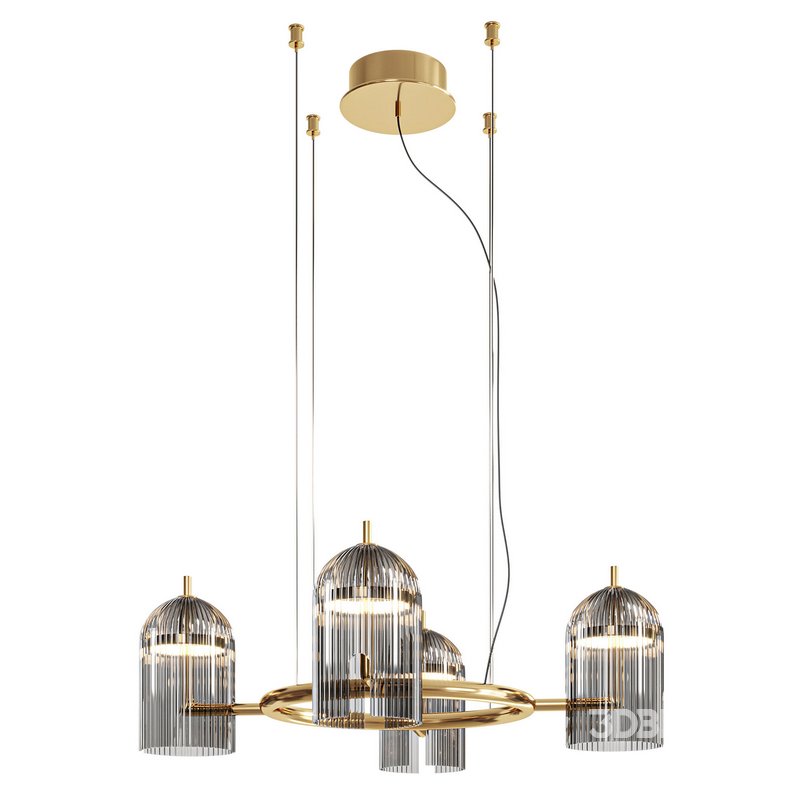 AROMAS Porta LED dimmable glass pendant lamp Image 3