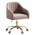 Modern Upholstered Adjustable Swivel Office Chair by HULALA HOME - Thumbnail 3