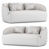 GWYNETH BOUCLE LOVESEAT SOFA - Thumbnail 4