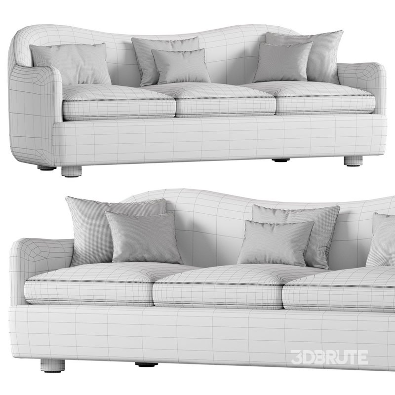 BACIO CREAM BOUCLE SOFA Image 3