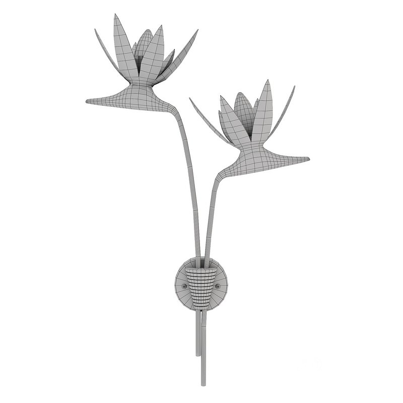 Paradiso Gold & Silver Wall Sconce, Left Image 3