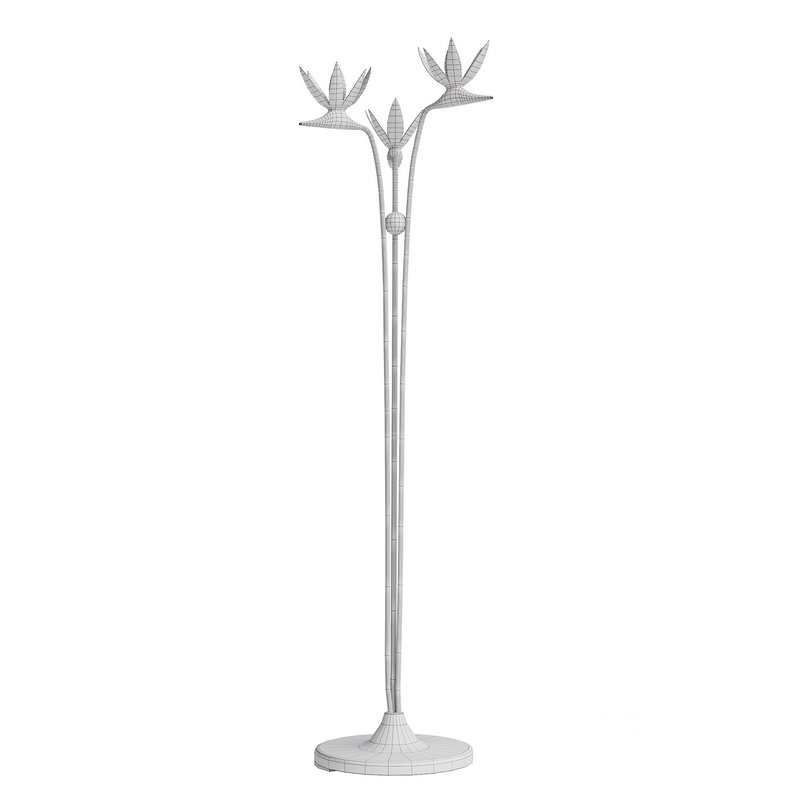 Paradiso Gold & Silver Floor Lamp Image 3