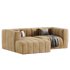 Langham Channel Tufted 2 Piece Modular Sectional Sofa - Thumbnail 5