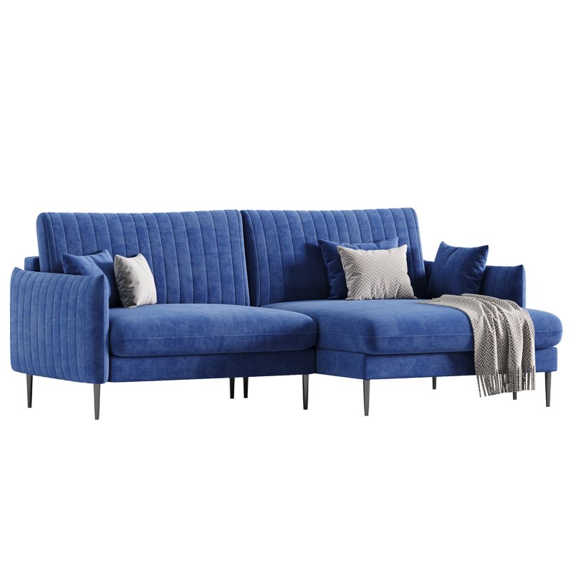 Svaut velvet Sofa Image 8