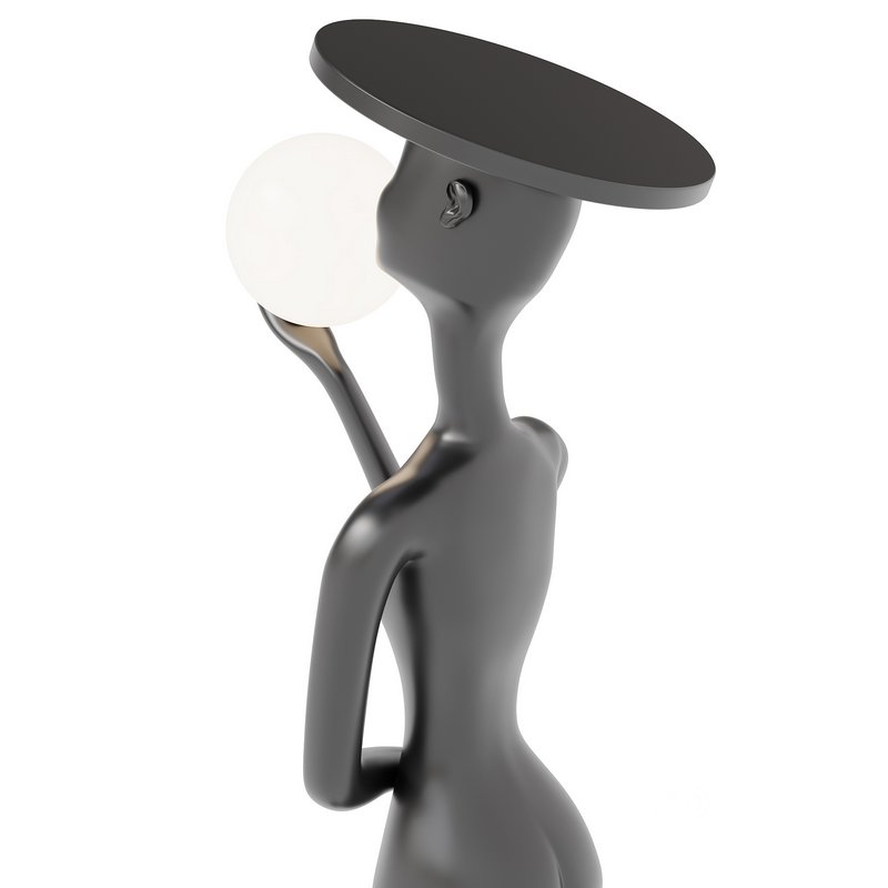 Greeter Art Floor Lamp Image 4