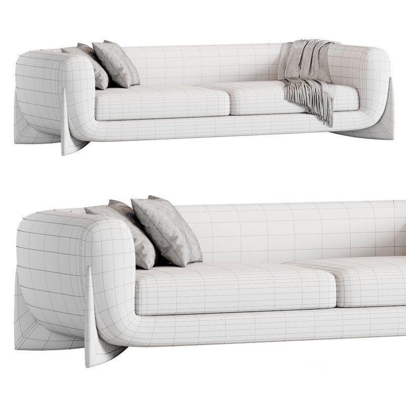 Softbay seater sofa By Porada Image 4