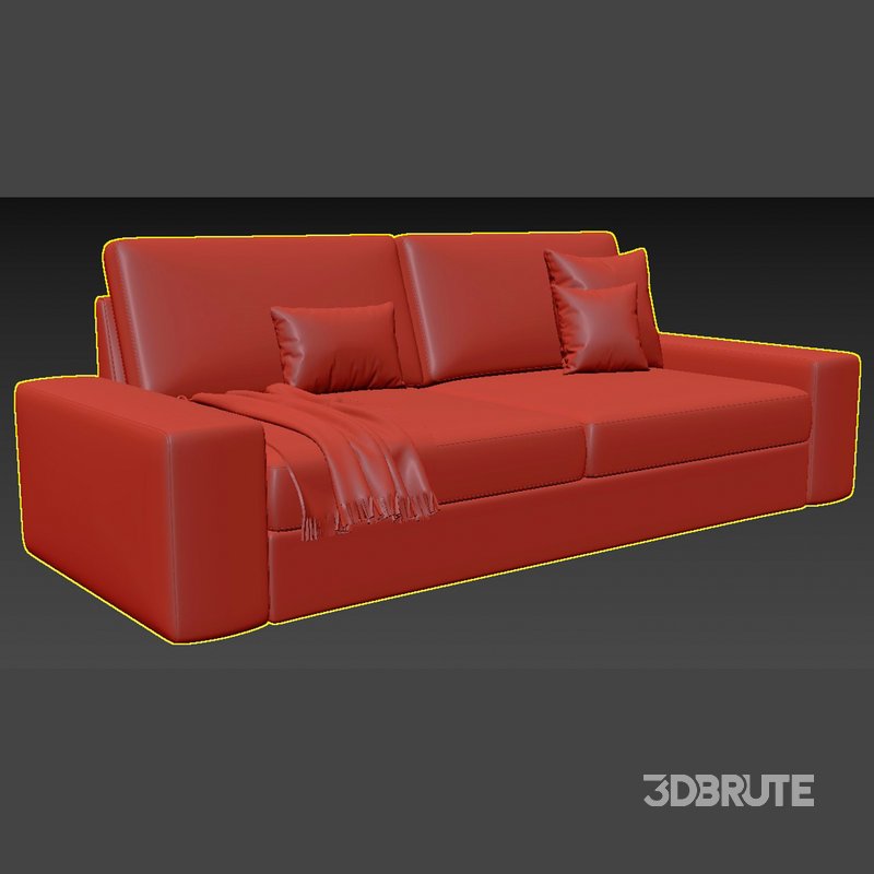 Kivik Sofa Hillared anthracite by ikea Image 6