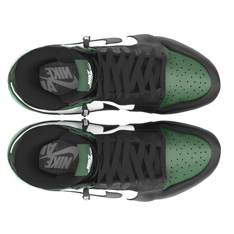 air jordan 1 retro high pine green Image 2