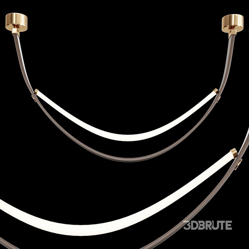 Leather Pendant Light Image 4