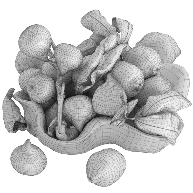 bowl of figs and lemons Image 4