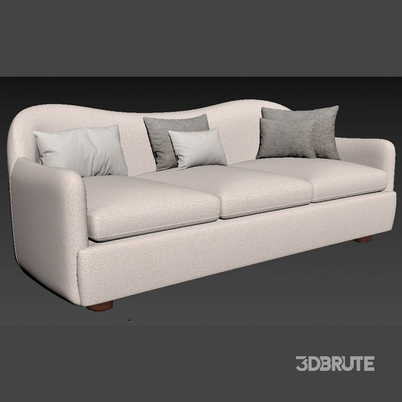 BACIO CREAM BOUCLE SOFA Image 2