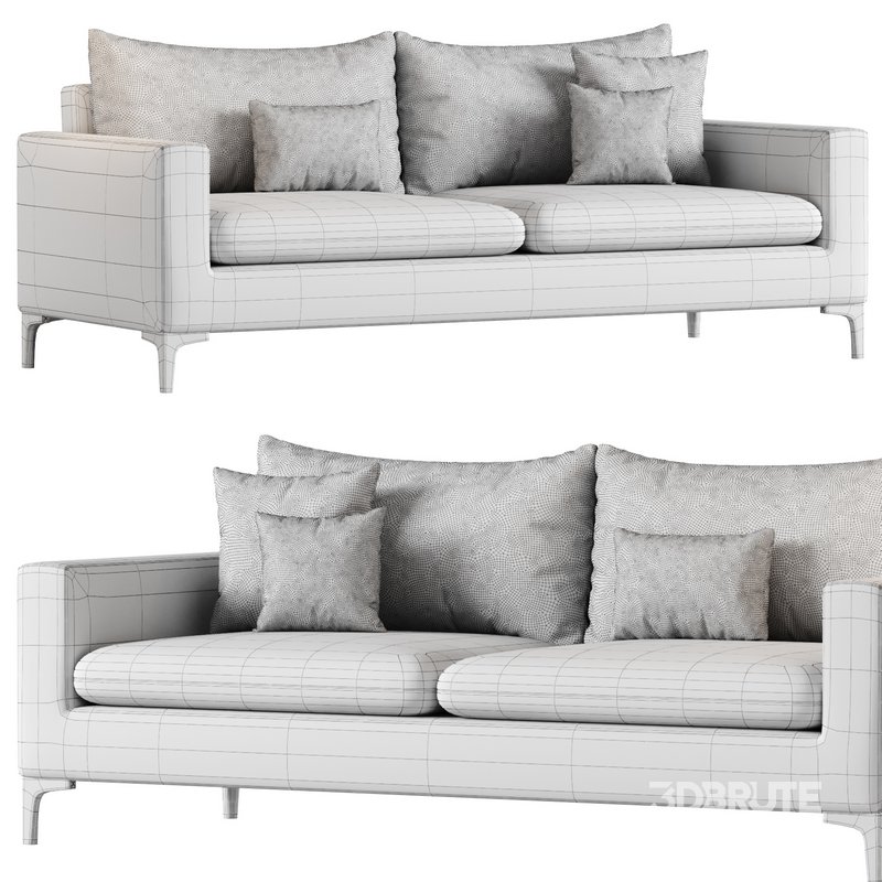 Naomi Velvet Sofa Image 2