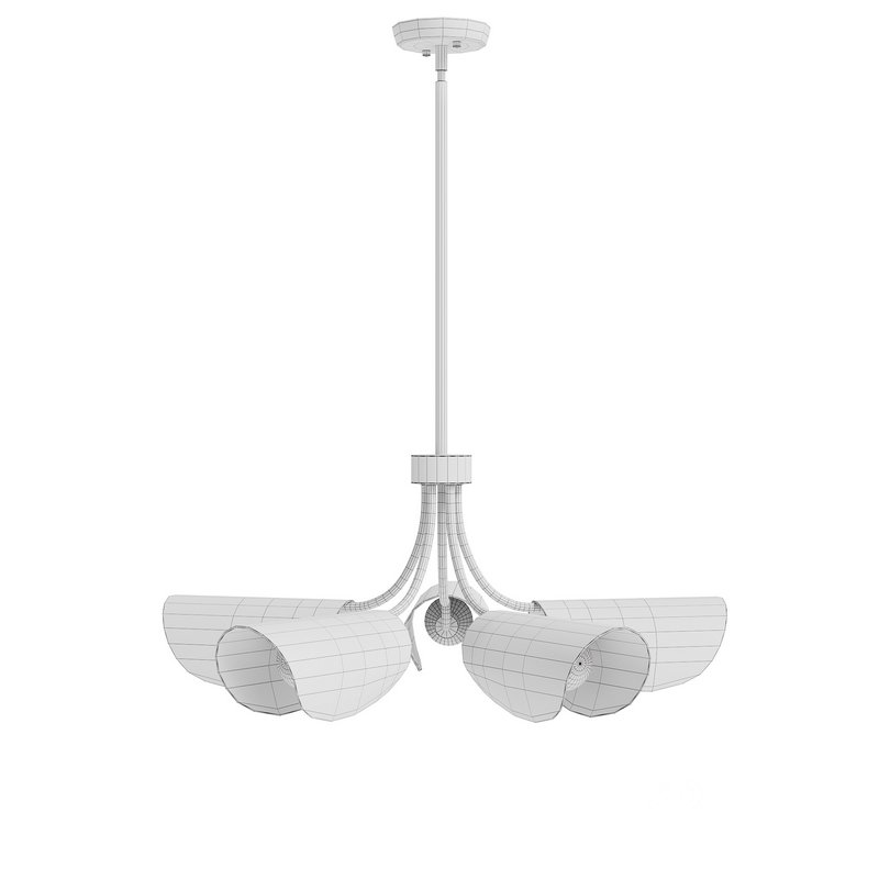 Chandelier Semi Flush Image 4