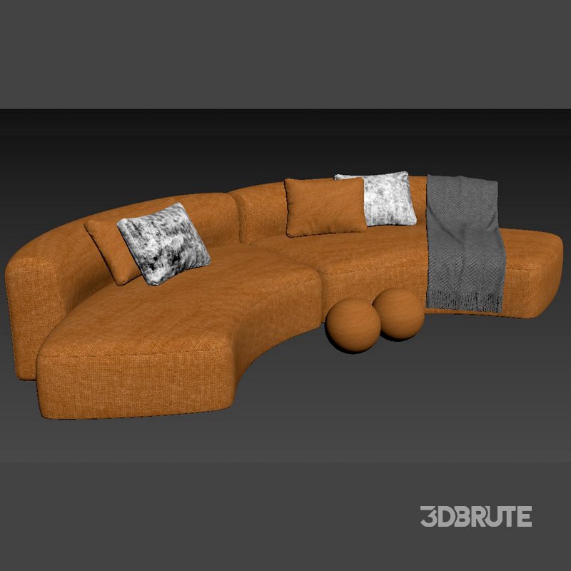 Cosy Curve Sofa Image 2