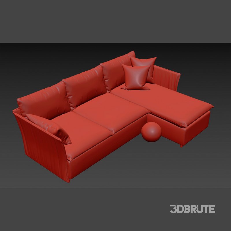 backsalen sofa Sofa and chaise longue By ikea Image 3