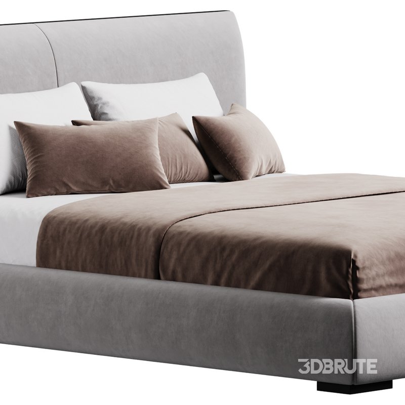 Bed Mid-Century Modern Image 4