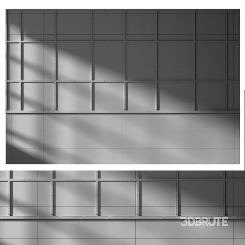 Decorative wall panel composition bedroom set 6 Image 5