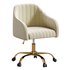 Modern Upholstered Adjustable Swivel Office Chair by HULALA HOME - Thumbnail 5