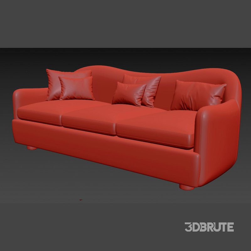 BACIO CREAM BOUCLE SOFA Image 4