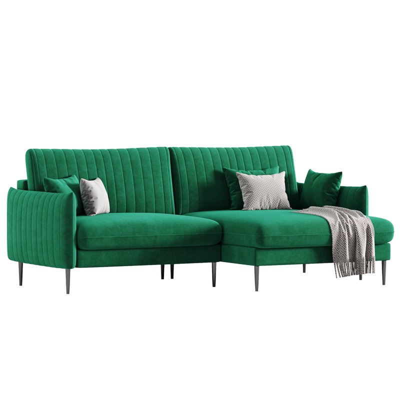Svaut velvet Sofa Image 9