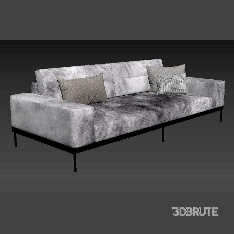 MAURO IVORY SOFA Image 4
