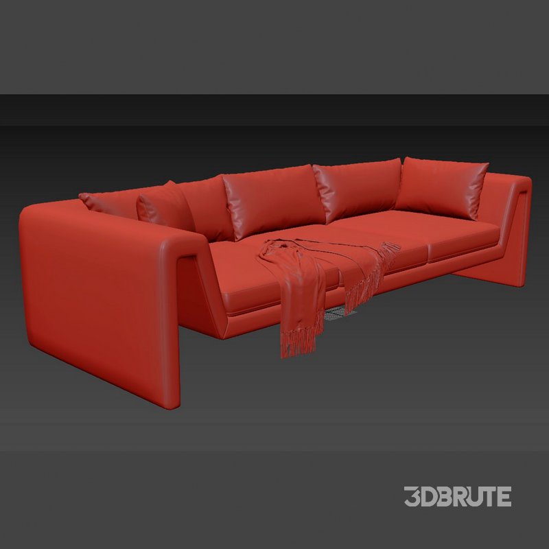 PERIMETER GREY SOFA Image 5