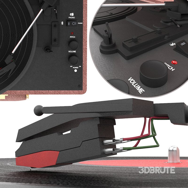 crosley cruiser deluxe record player Image 4