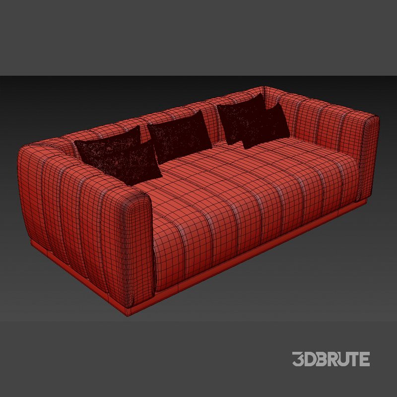 FORTE 81 CHANNELED SOFA Image 5
