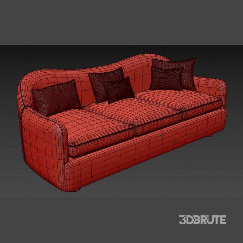 BACIO CREAM BOUCLE SOFA Image 5