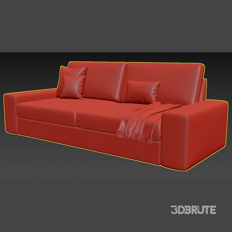 Kivik Sofa Hillared anthracite by ikea Image 4