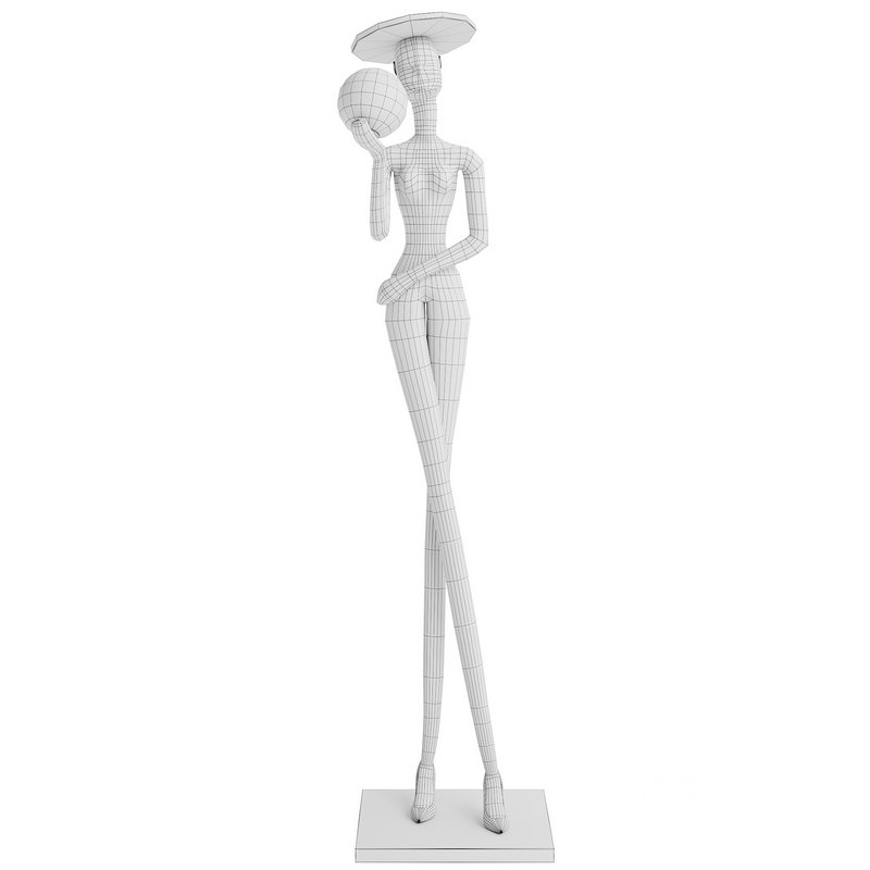 Greeter Art Floor Lamp Image 6