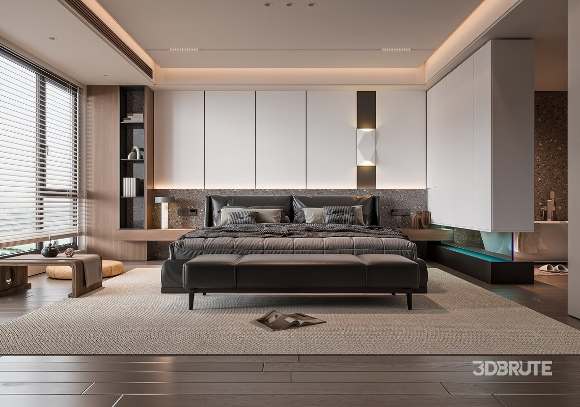 Modern bedroom Image 1