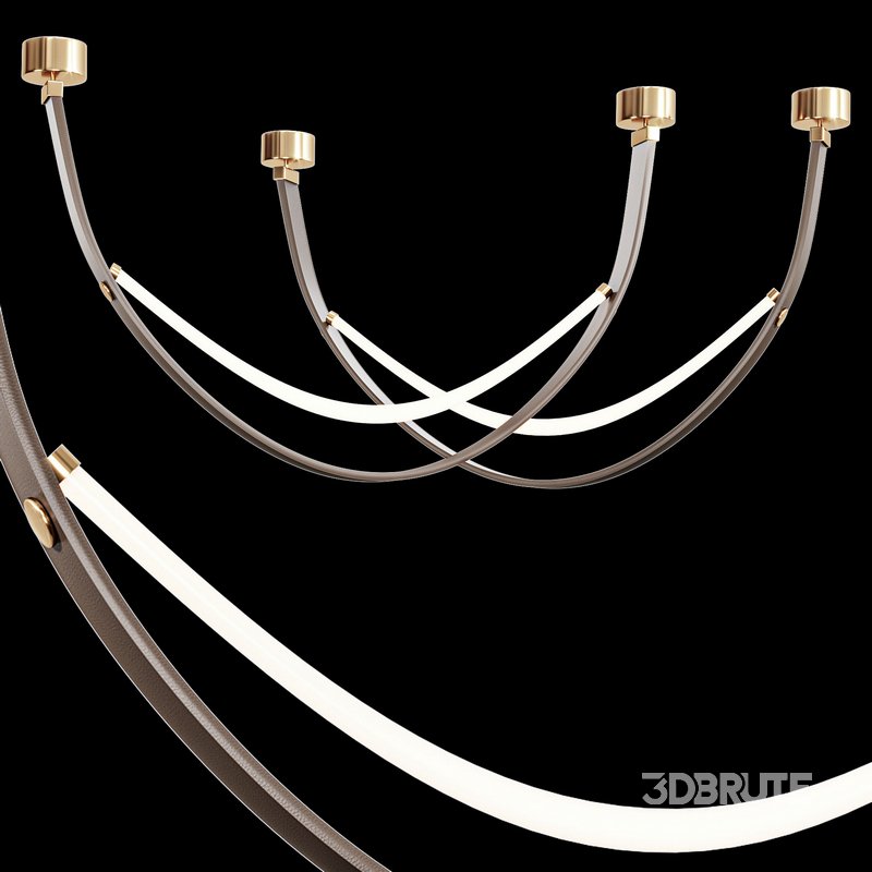 Leather Pendant Light Image 6