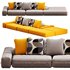 Gervasoni Samet Modular Sofa - Thumbnail 1