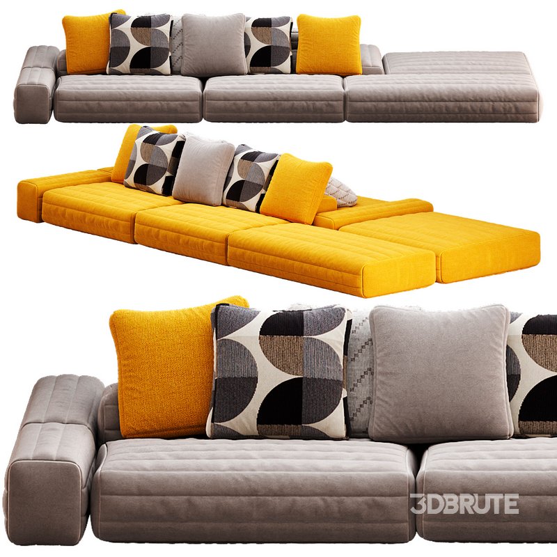 Gervasoni Samet Modular Sofa Image 1