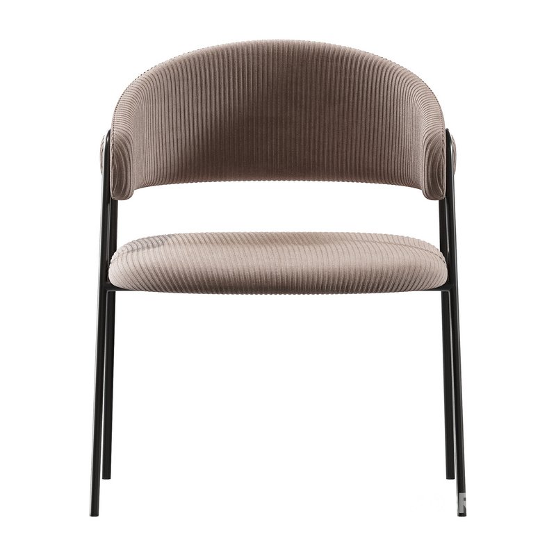 Chair Kolins Velvet Grey Image 6