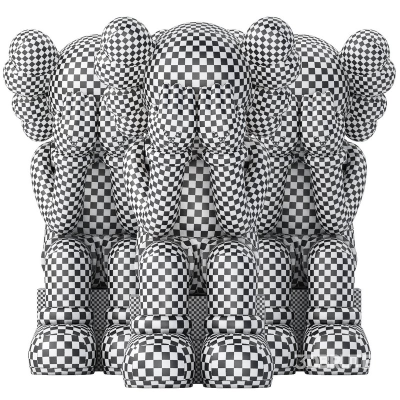 kaws passing through open edition vinyl figure Image 7