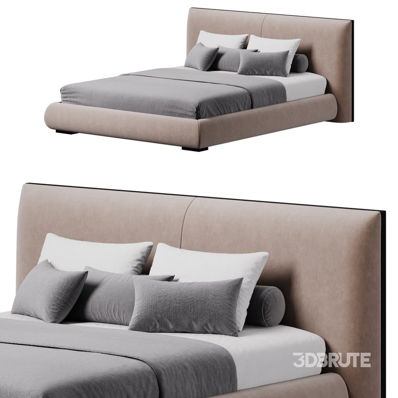 Bed Mid-Century Modern Image 7