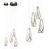 Glace White 1-3 Light Multi-Drop Pendant - Thumbnail 1