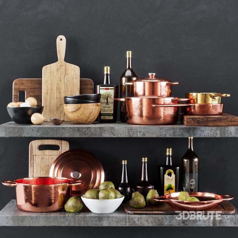 Kitchen Decorative set 011 Image 1