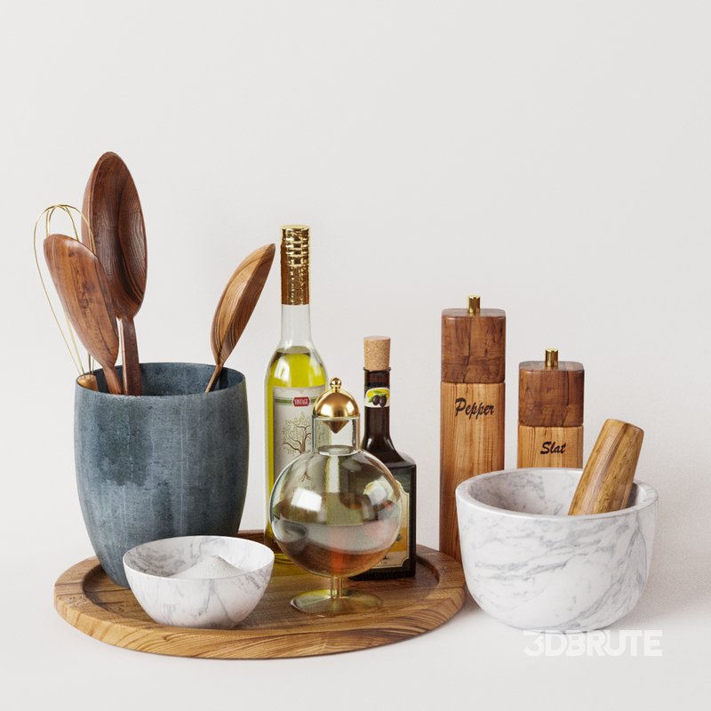 Kitchen Decorative set 018 Image 1