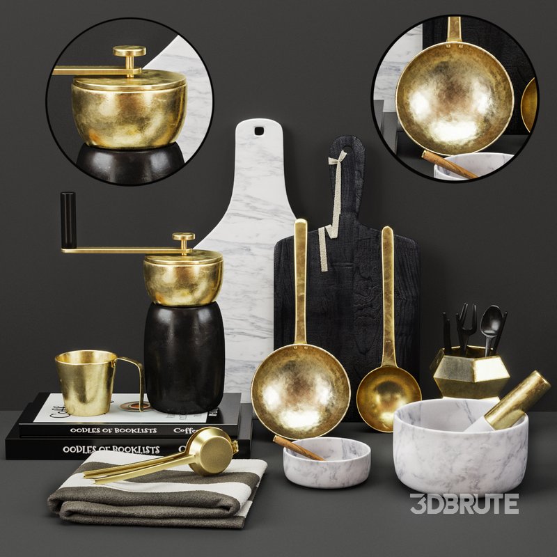 Kitchen Decorative set 021 Image 1