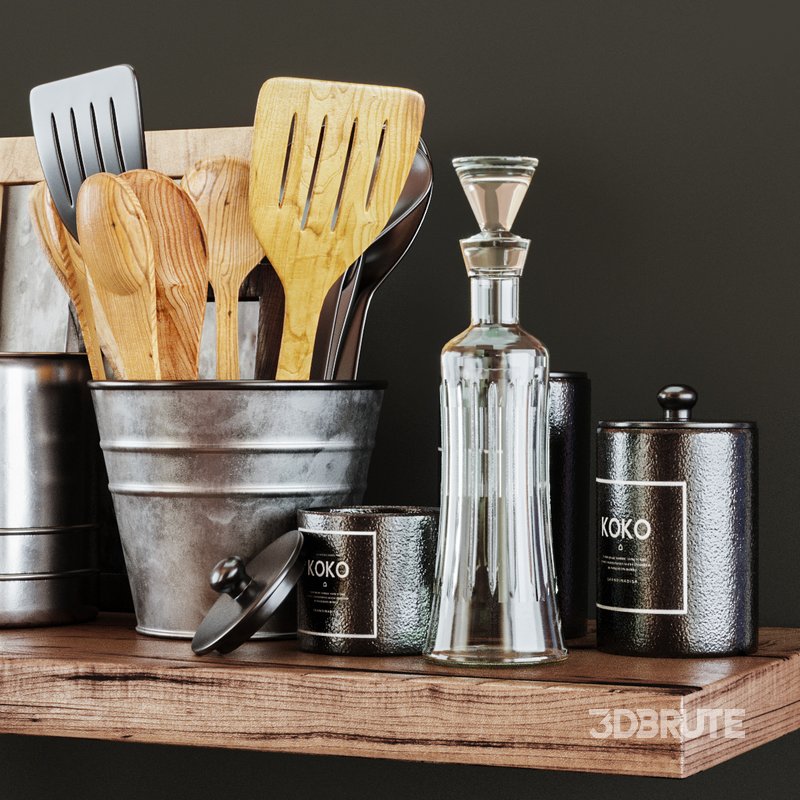 Kitchen Decorative set 044 Image 2